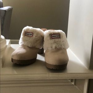 Hunter slip on boots